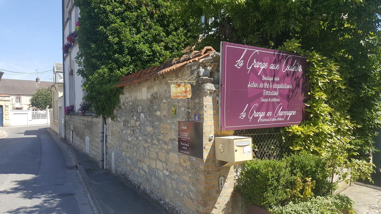 La Grange En Champagne Bed & Breakfast Hermonville Dış mekan fotoğraf